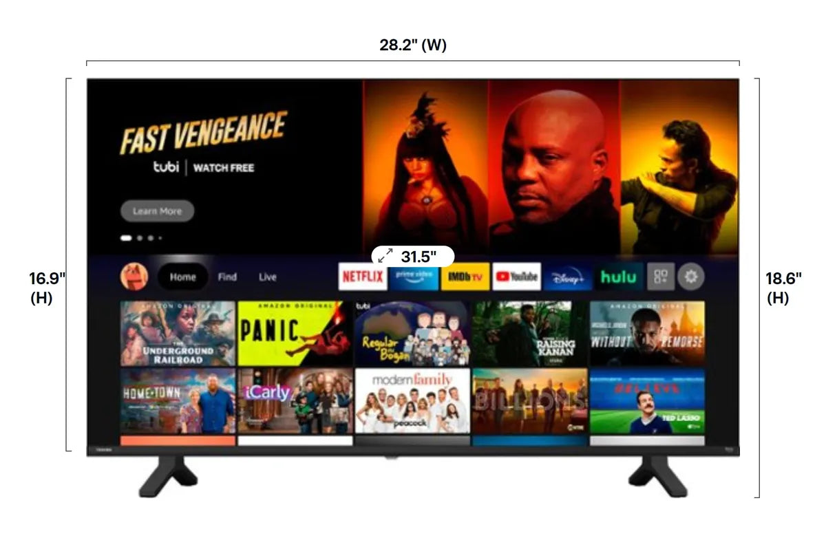 Toshiba 32" HD Fire TV Rental