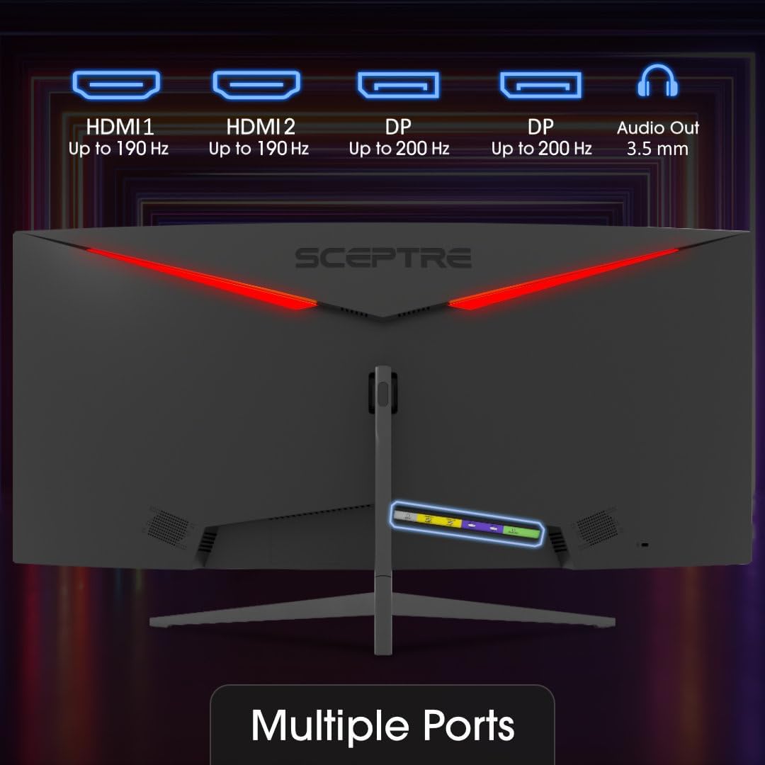 Sceptre 30" Curved Gaming Monitor Rental