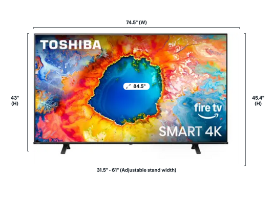 65" 4K Fire TV Rental