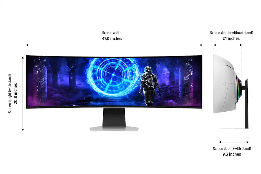 Ultrawide Samsung 49" OLED 5K Monitor